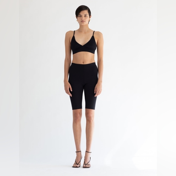 Maria McManus Pants - Nwt MARIA MCMANUS Black Bike Shorts